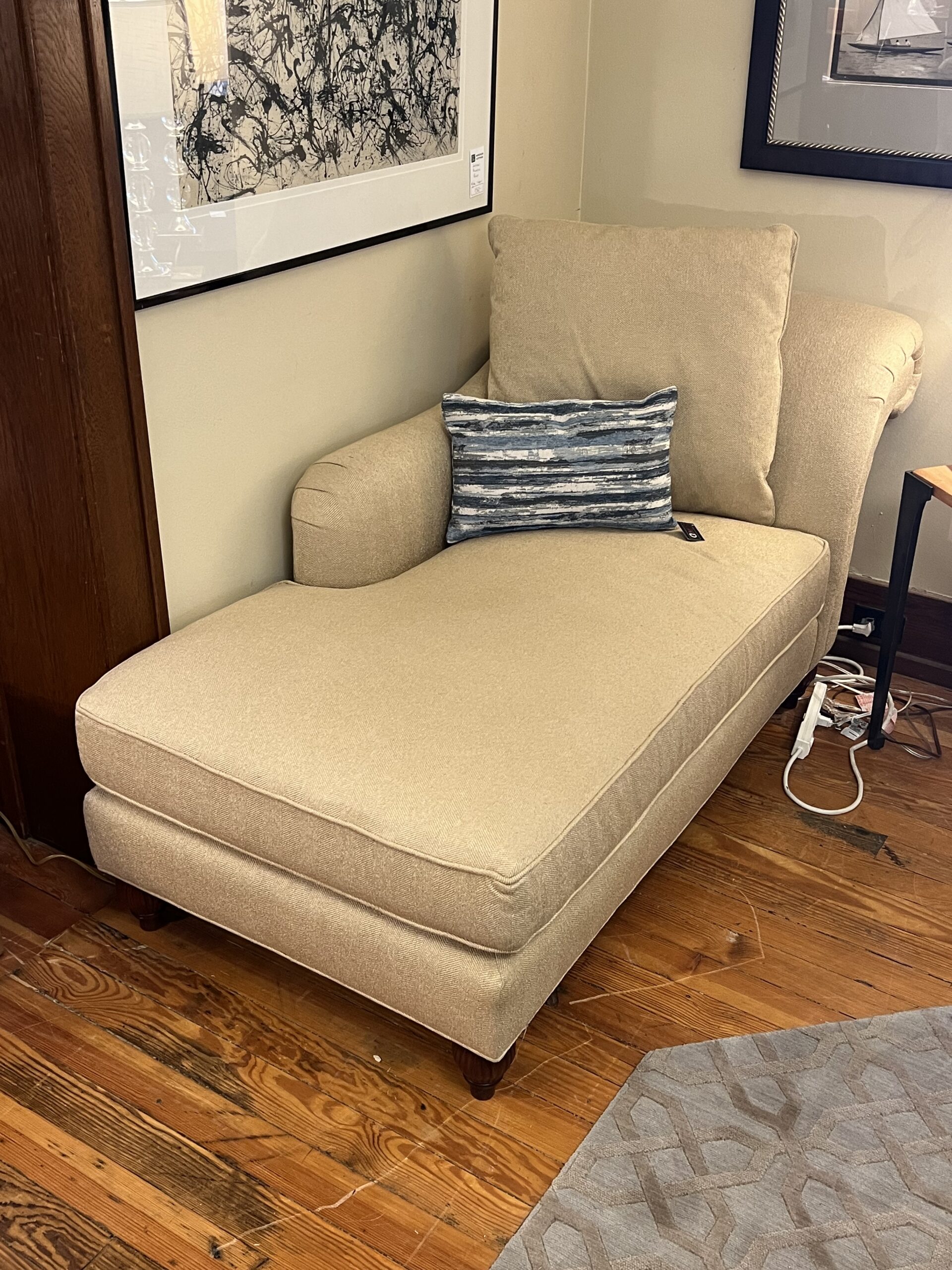 Baker Milling Road Custom Chaise Lounge Windsor Cottage Windsor Cottage