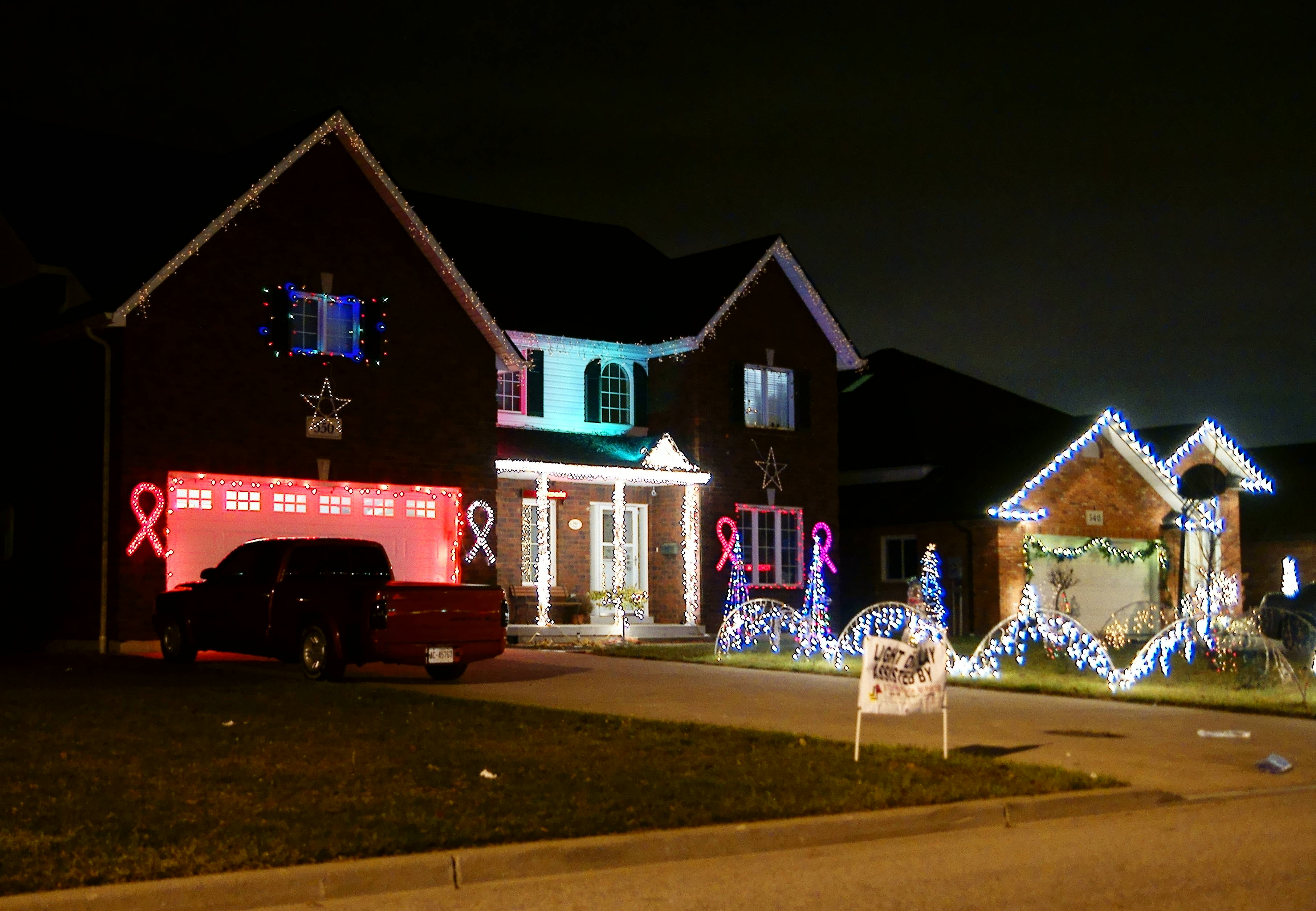Visit LaSalle's Choreographed Christmas Light Display on your Light