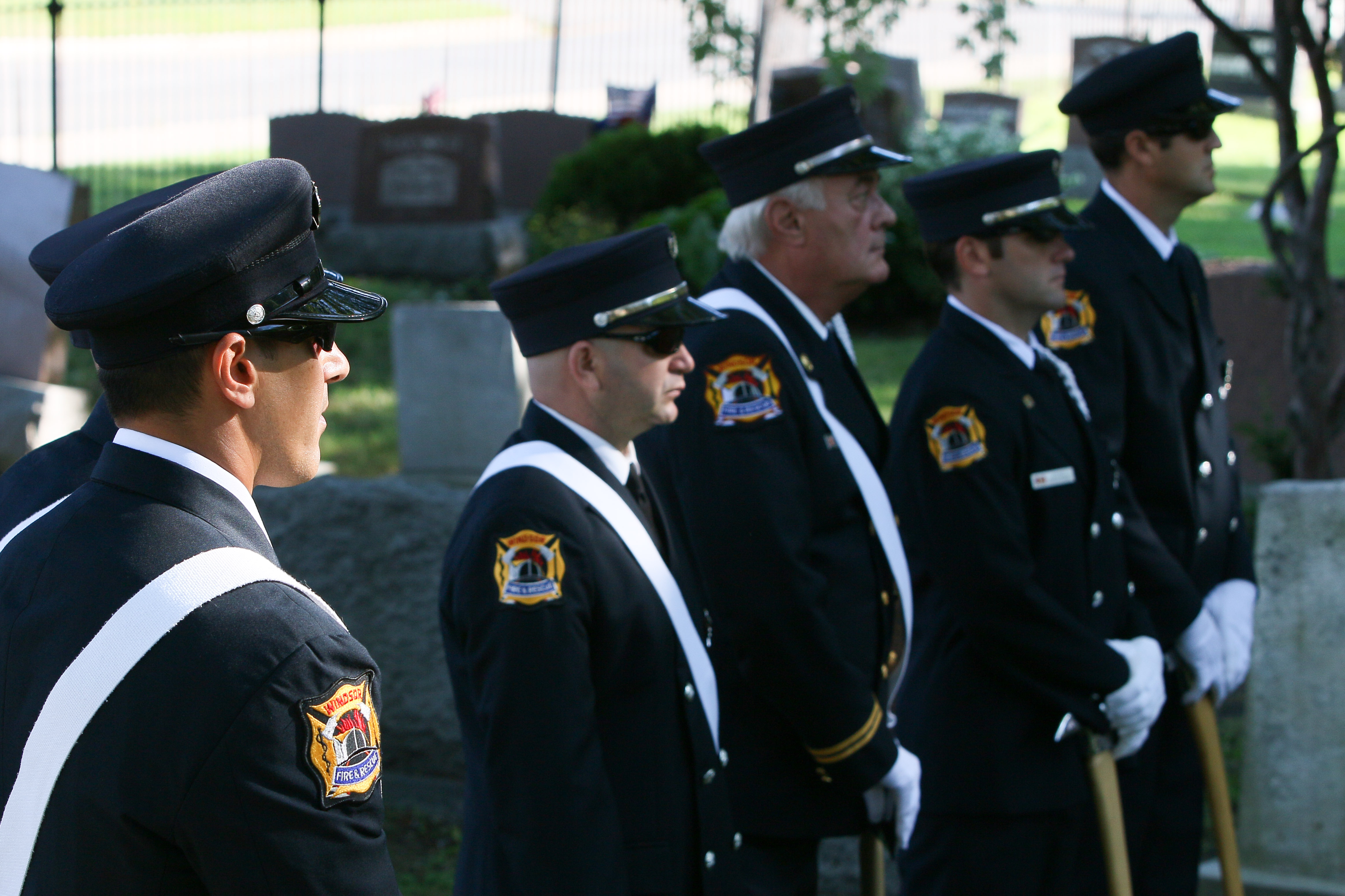 PHOTOS Firefighters Honour Their Fallen Friends windsoriteDOTca News