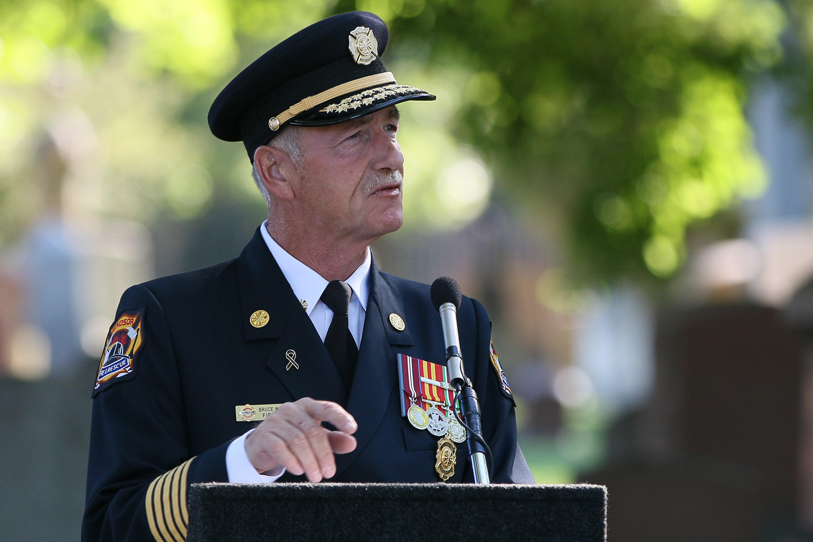 PHOTOS Firefighters Honour Their Fallen Friends windsoriteDOTca News