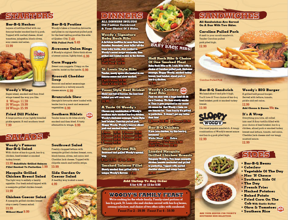 NOW OPEN Woody's BarBQ windsoriteDOTca News windsor ontario's