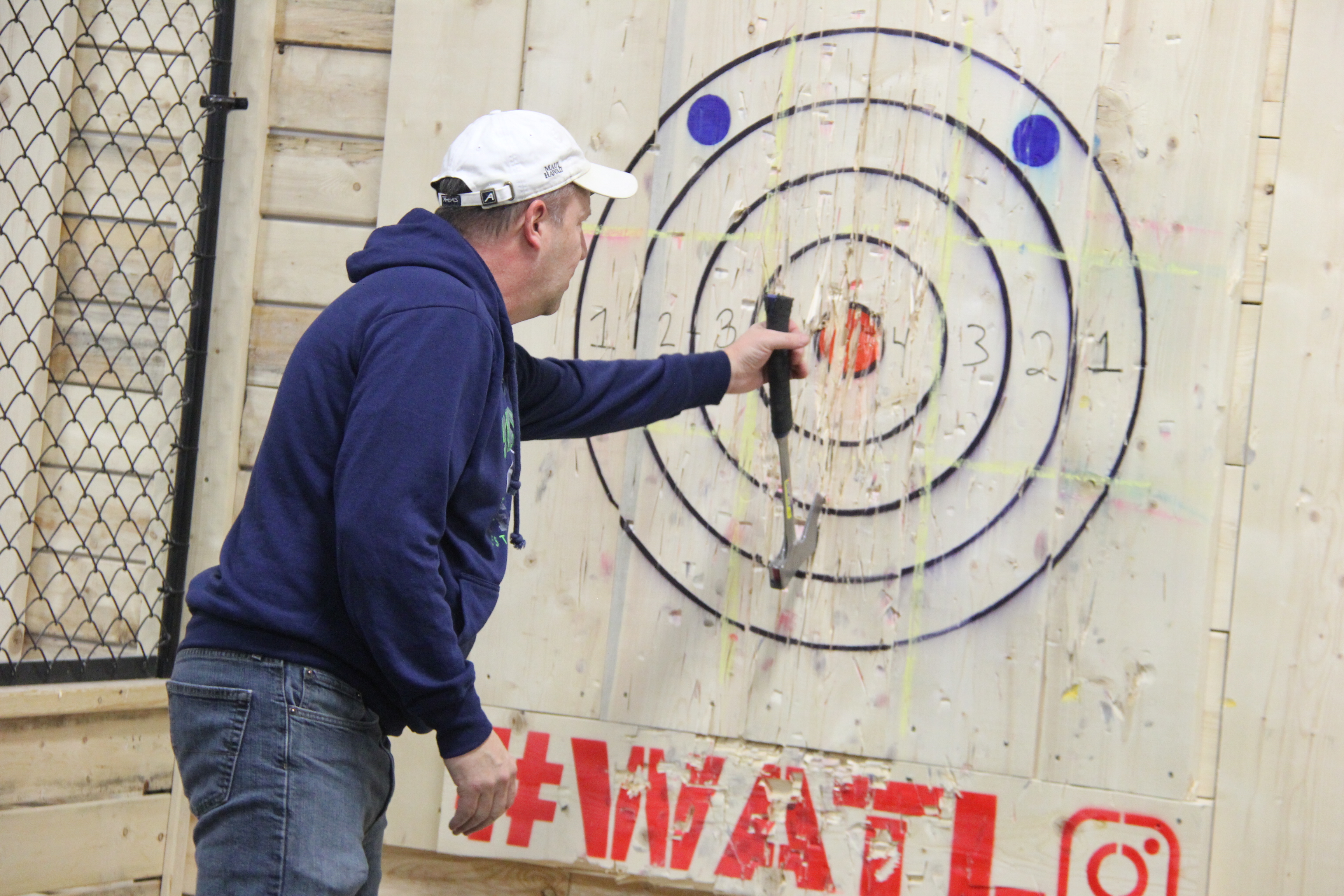 NOW OPEN Bad Axe Throwing Comes To The Dorwin Plaza windsoriteDOTca