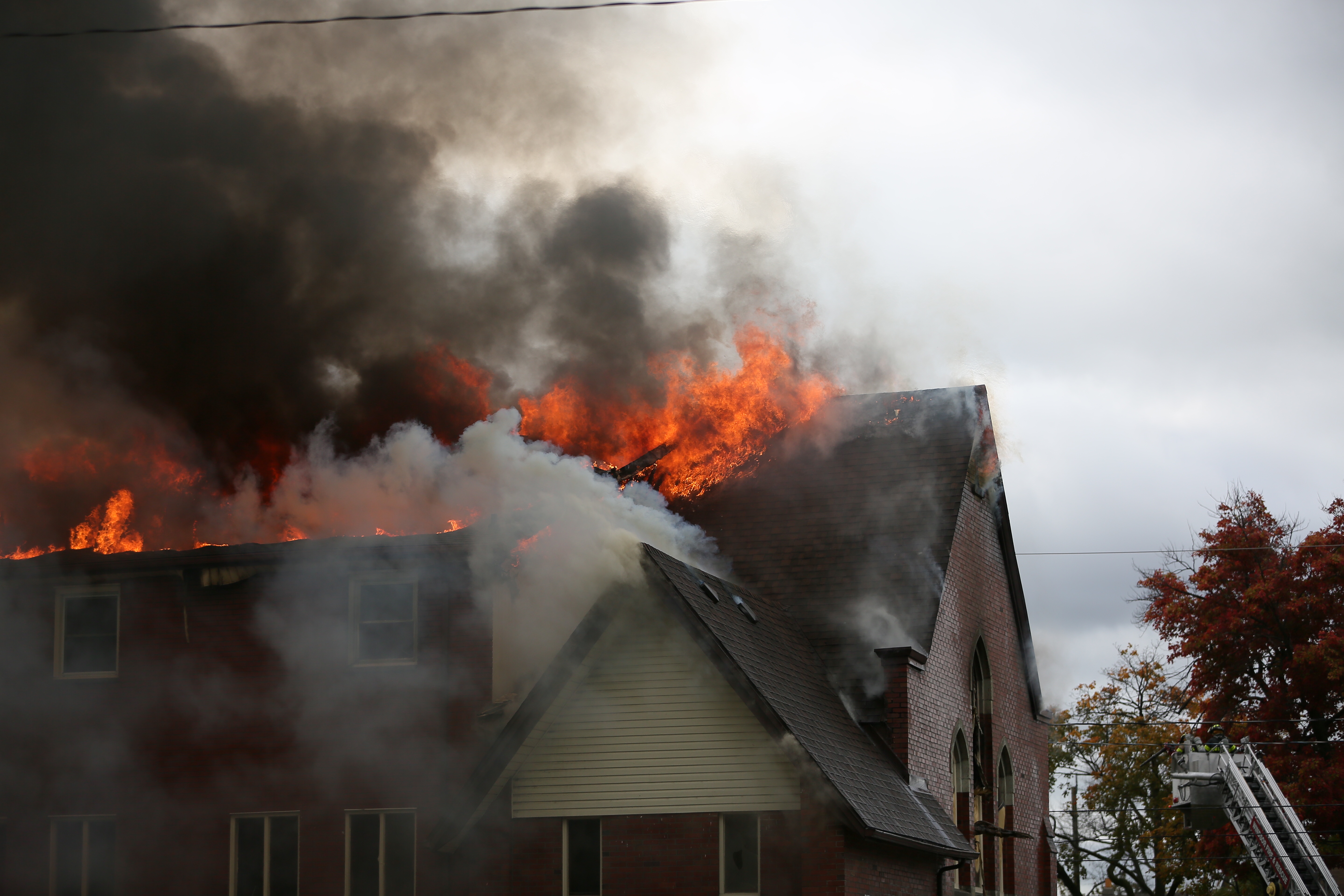 UPDATED Fire At Historic Walkerville Church windsoriteDOTca News