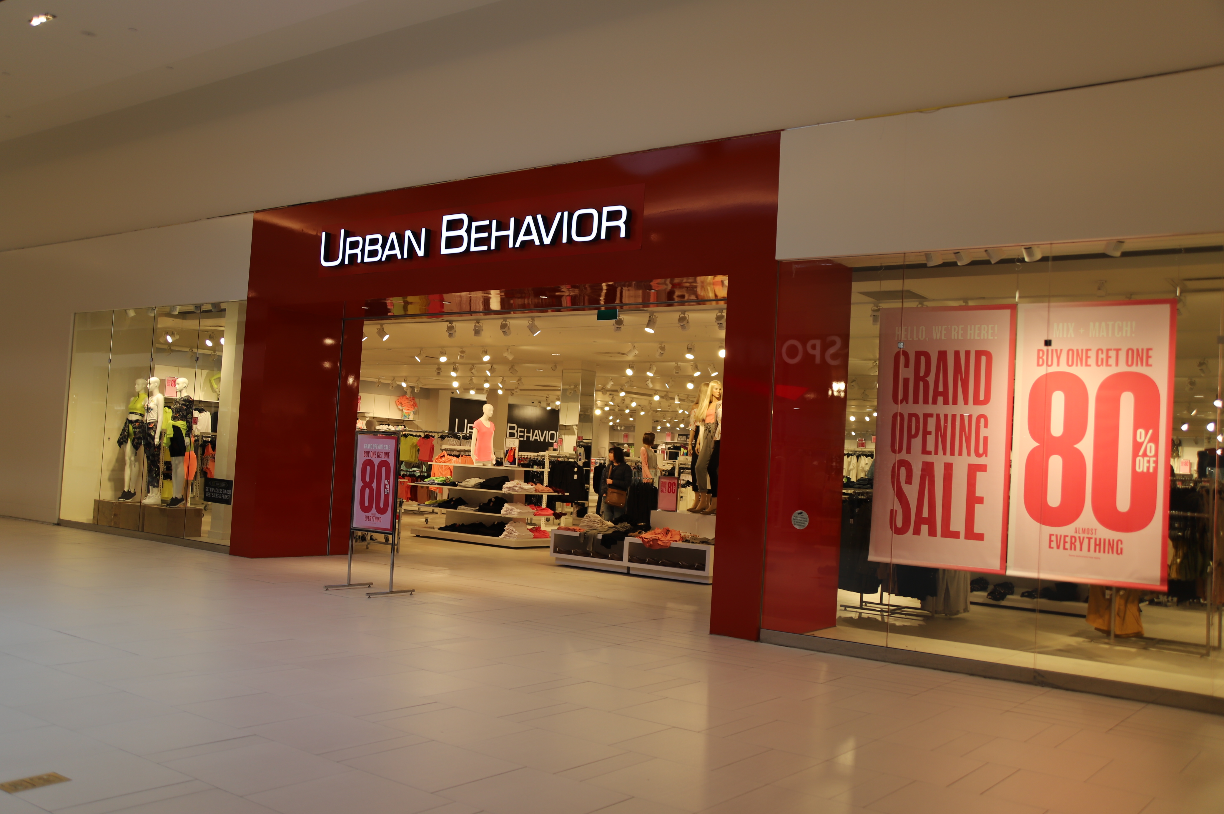 NOW OPEN Urban Behavior At Devonshire Mall windsoriteDOTca News