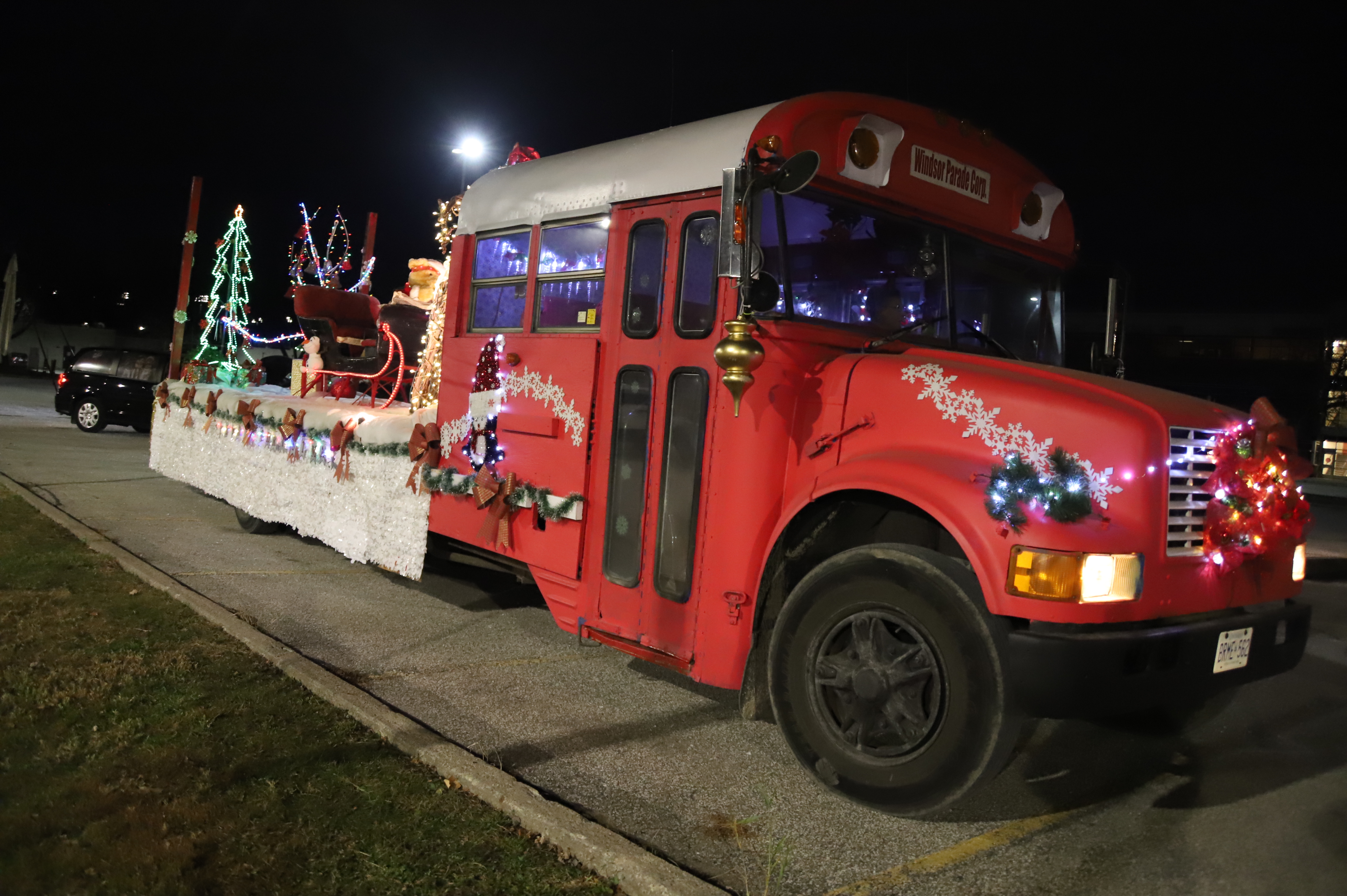 PHOTOS 52nd Annual Windsor Santa Claus Parade Held As Reverse Drive