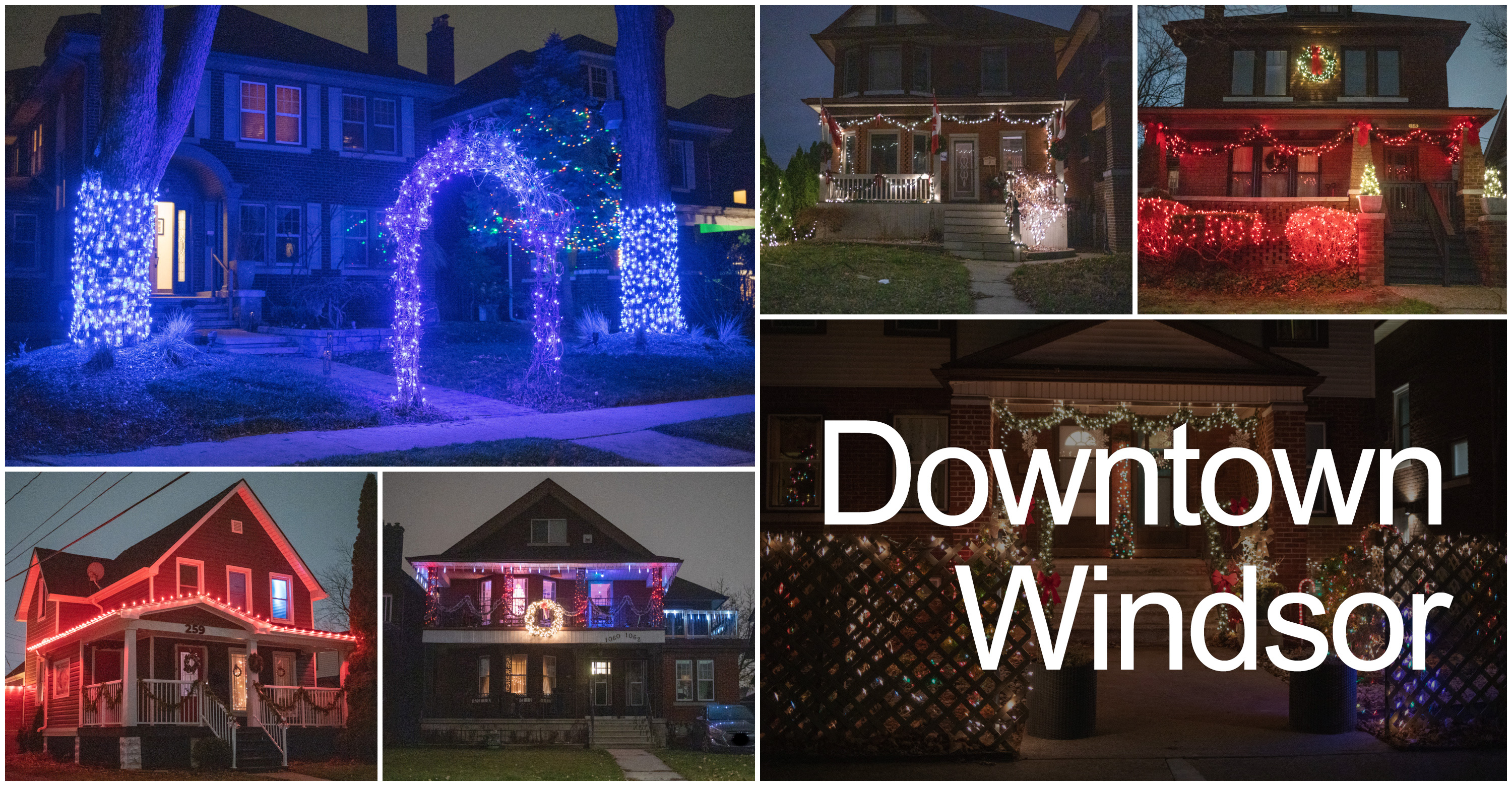 PHOTOS Some Of The Best Christmas Light Houses In Downtown Windsor