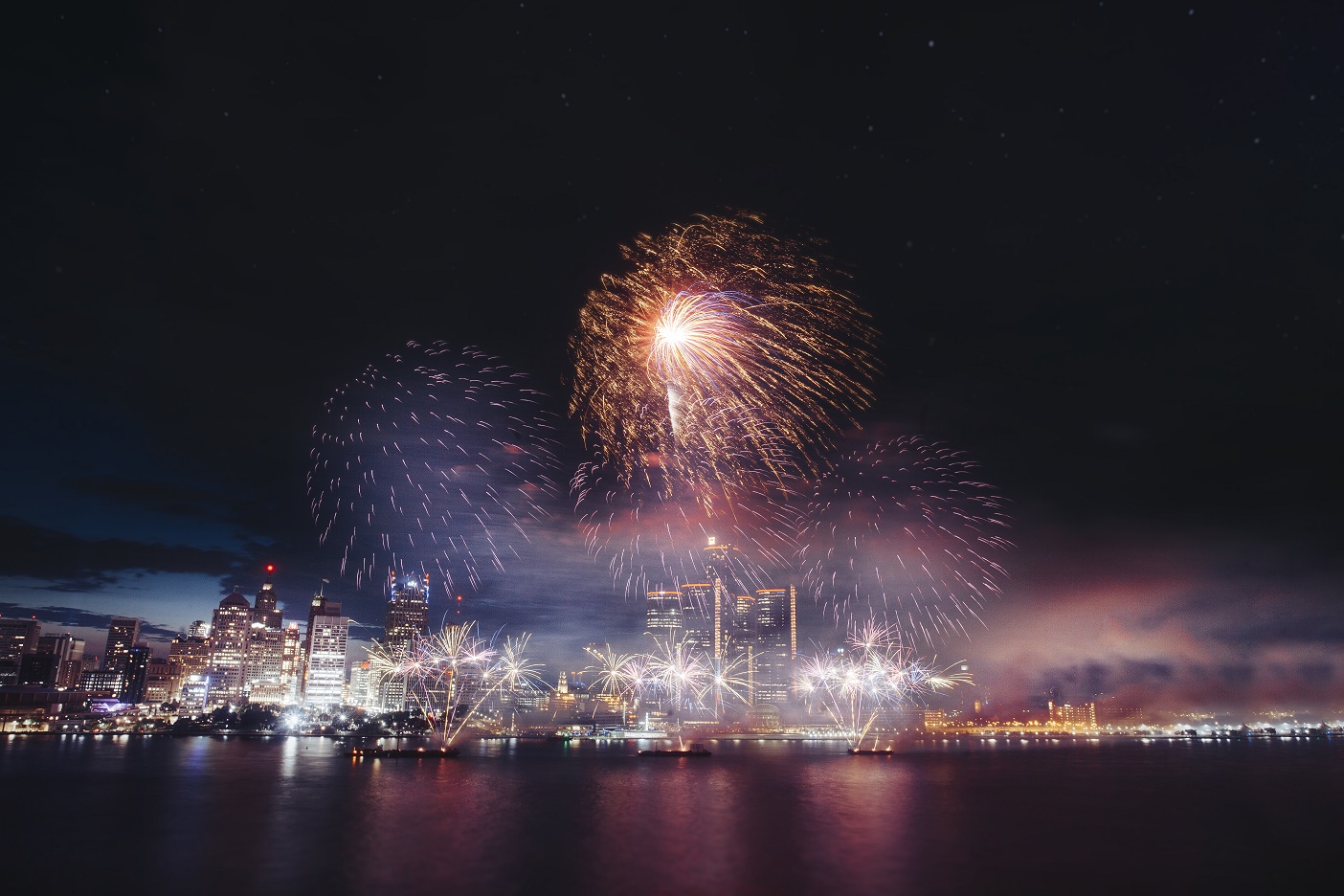 Canada Day Fireworks 2023 Windsor Ontario