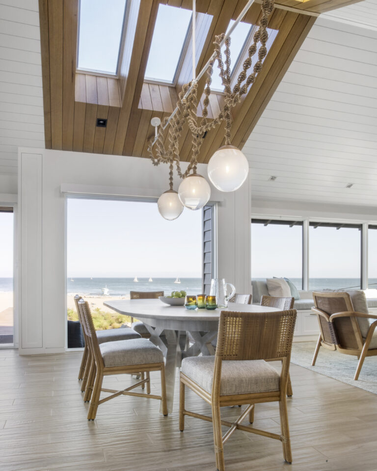 Shiplap Ceiling Accented with Stain Grade WindsorONE