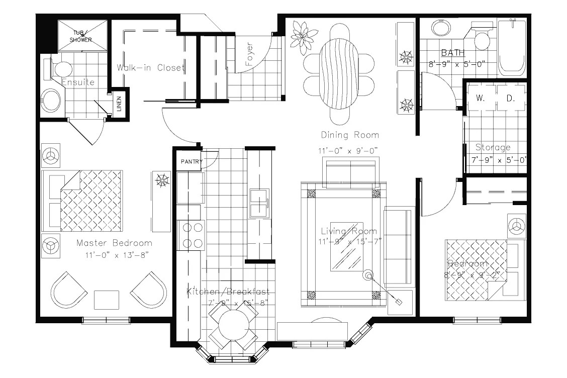 Spacious Life Lease Apartments Windsor Park Estates