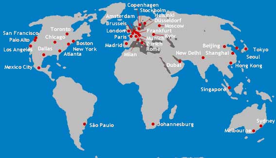 New York City On World Map Windsor Wyeth & Ward, LLC Locations