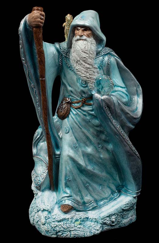 Large Wizard Winter color Windstone Editions