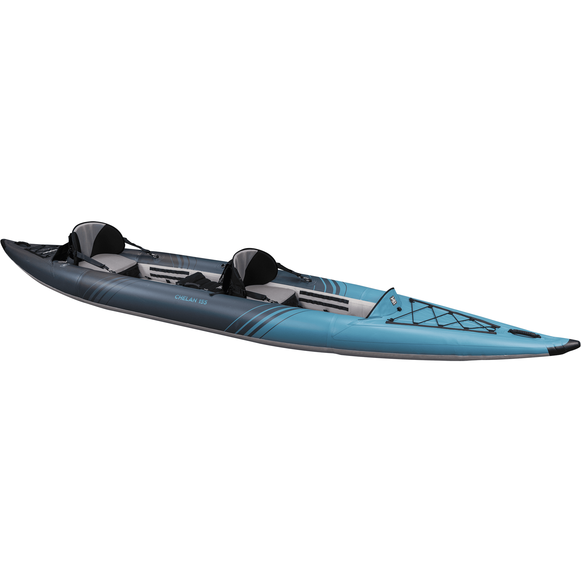 Aquaglide Chelan 155 Performance (Inflatable Tandem Kayak) Winds Up