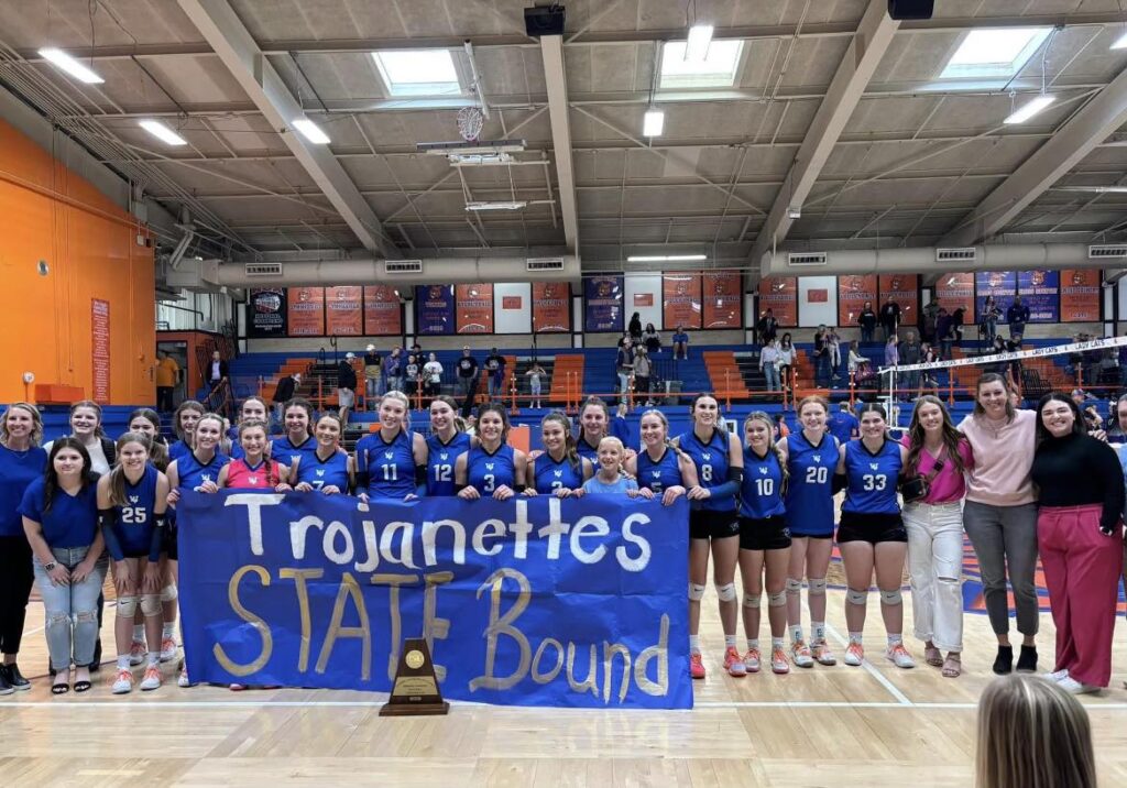Volleyball State Playoff Windthorst ISD