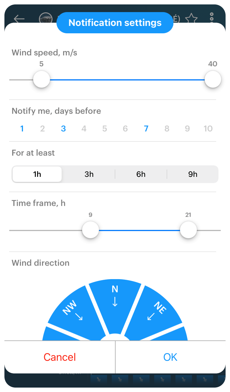 Mini user guide to foiling with Windy.app Windy.app