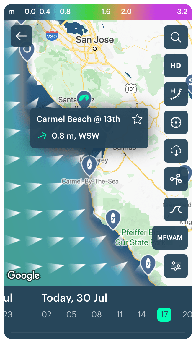 How to read a surf forecast to get the best surfing experience Windy.app