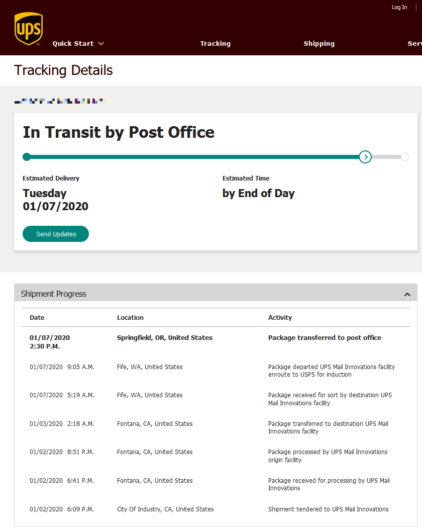 Ups And Usps Working Together? A Joke. – Windy Weather