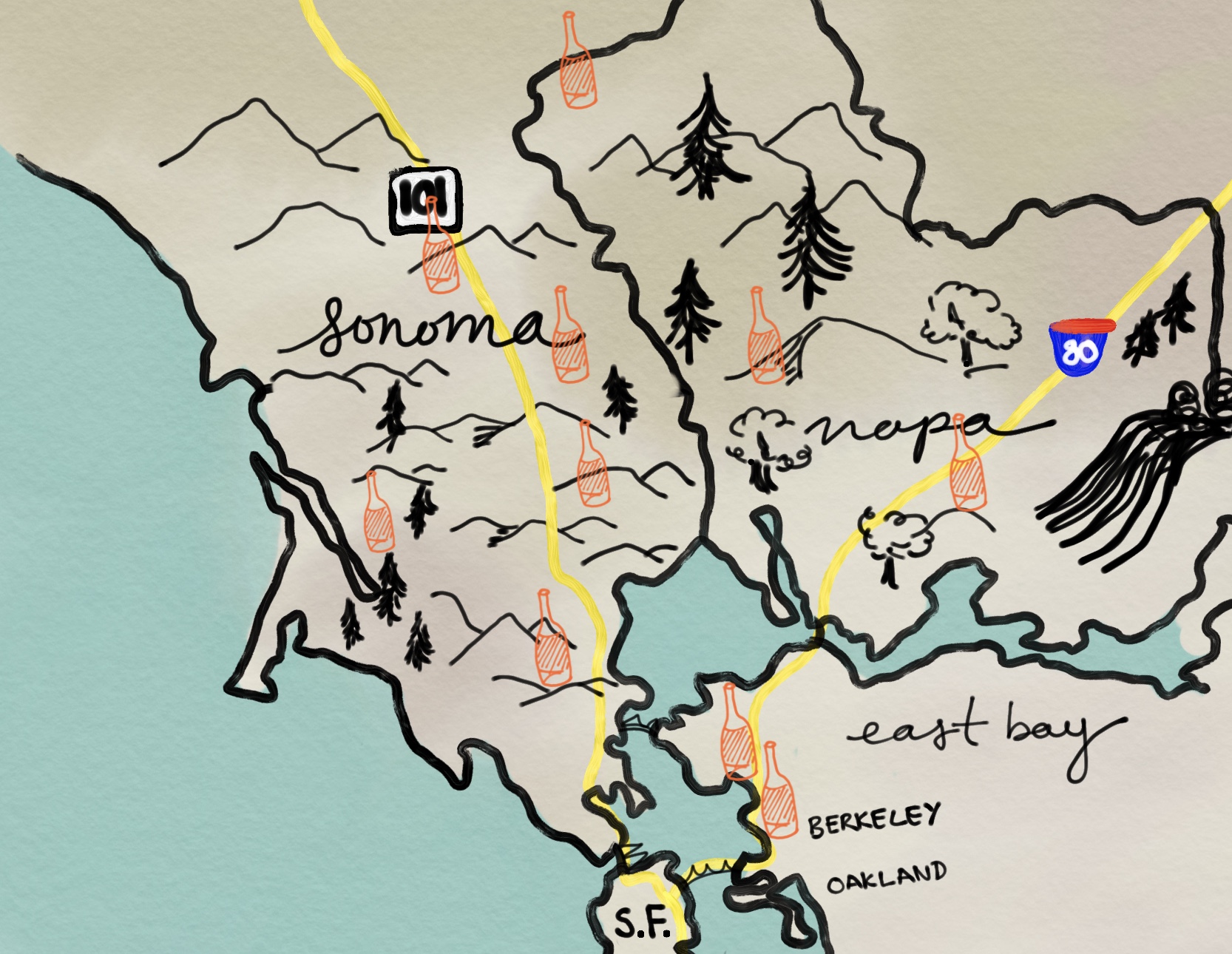 Natural Wine Tasting Guide Bay Area Wine with Dinner