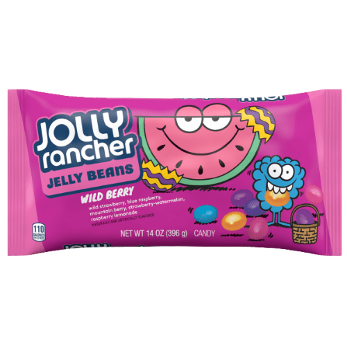 Jolly Rancher Jelly Beans Wild Berry 14oz wine and candy
