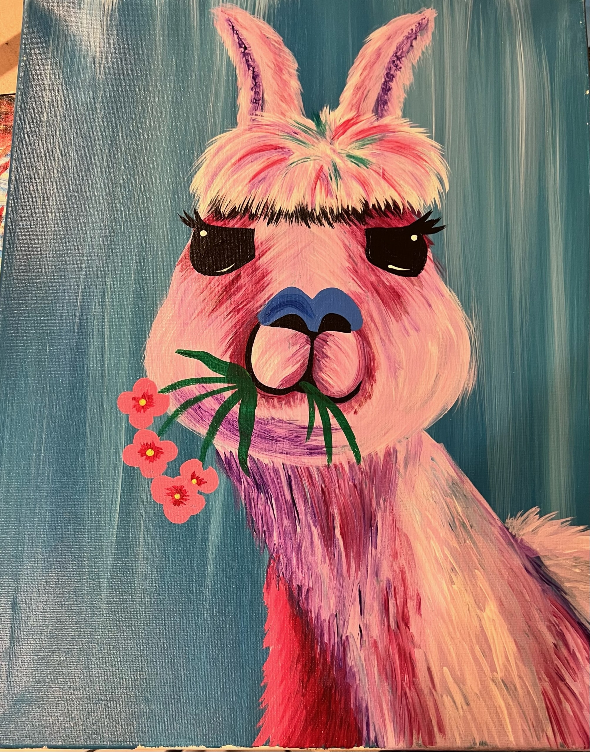 Grazing Llama Wine and Canvas Las Vegas / Henderson / Summerlin