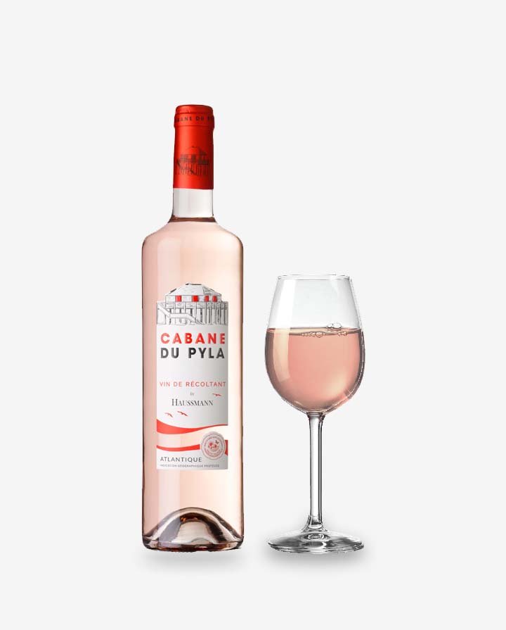 CABANE DU PYLA 2021 IGP ATL ROSE Wine and Organic
