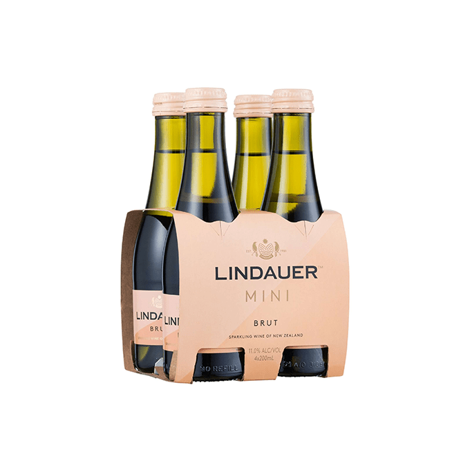 Lindauer Brut Cuvee 4Pack 200mL BUY WINE ONLINE NZ