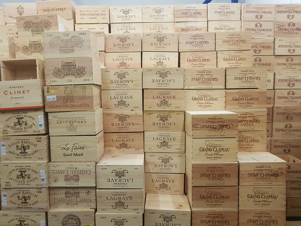 Factory Over Runs 6 Bottle Size Wine Boxes Etc