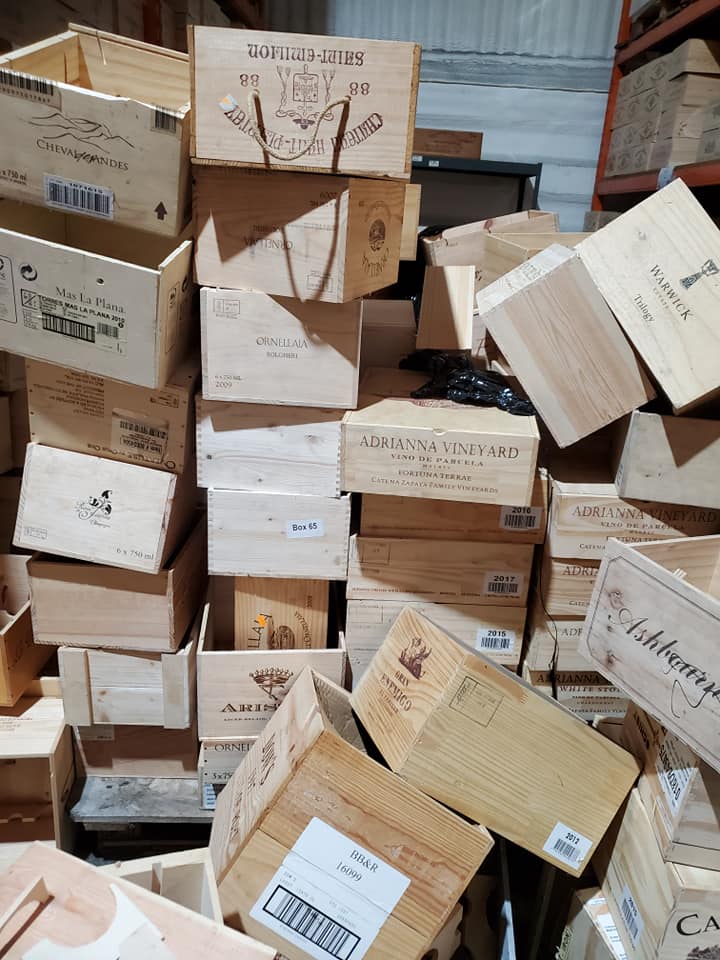 BARGAIN WINE BOXES Pack of 10 Wine Boxes Etc