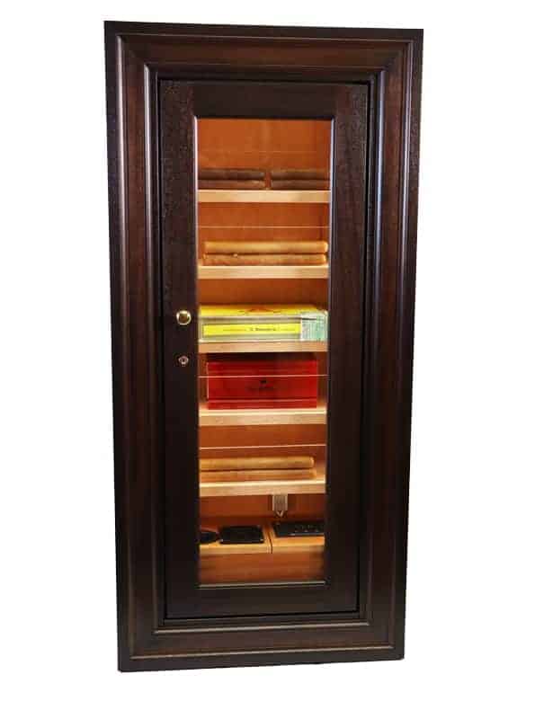 Premium Slim 250 In Wall Humidor Wine Cellar Creations