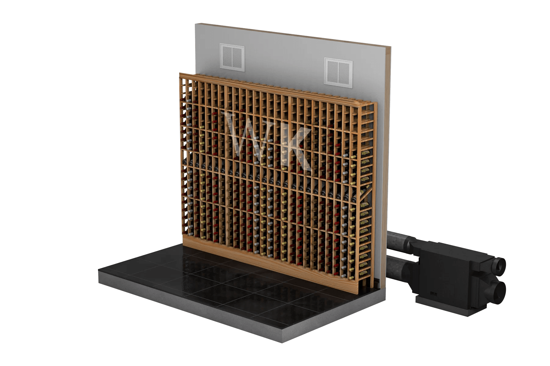 Whisperkool Extreme 8000tiR Cooling Unit Wine Cellar Depot