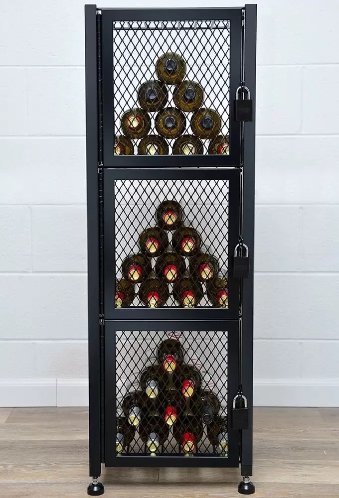 Locker Doors Wine Cellar Depot