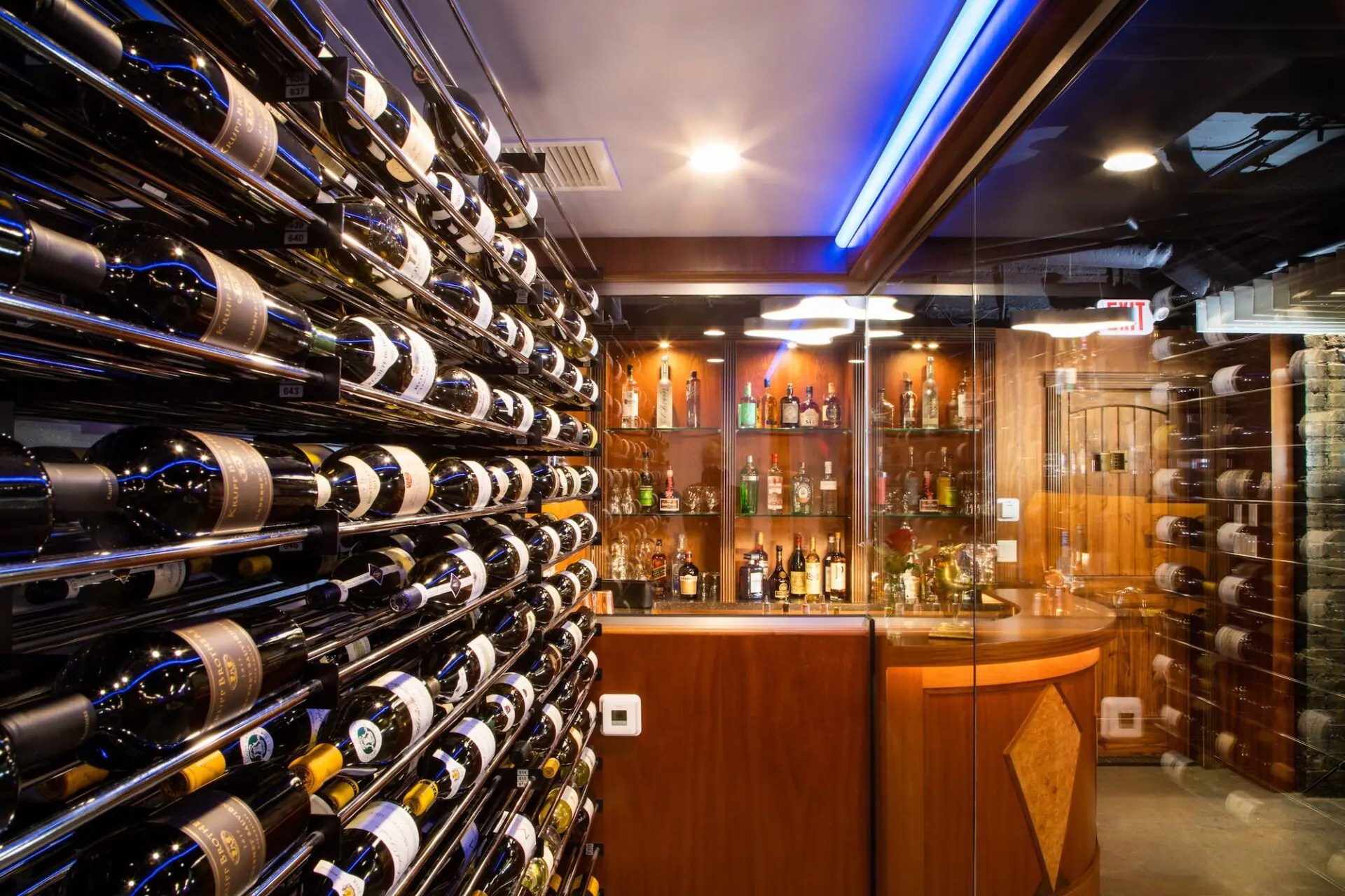 Vintageview Wine Wall Nine Row Wine Cellar Depot