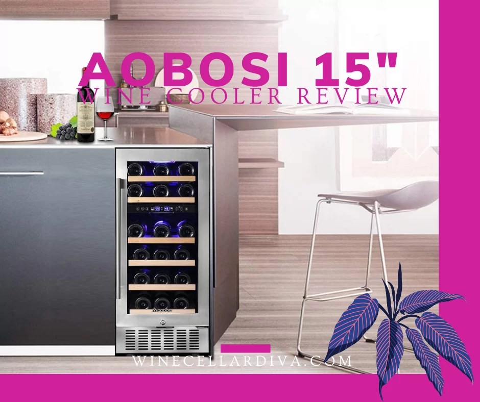 Aobosi Dual Zone Wine Cooler... Why We Love It (2023) » Wine Cellar Diva
