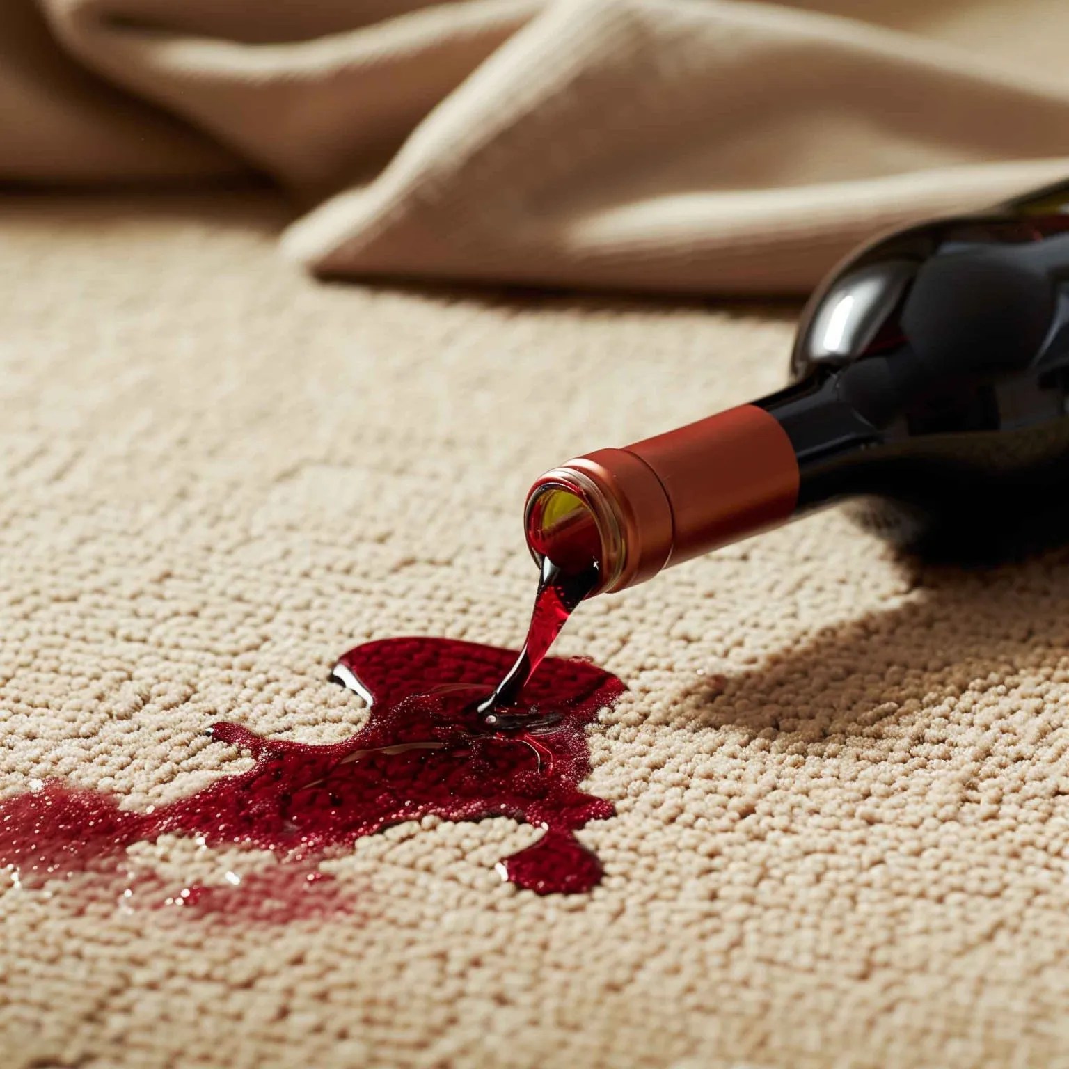 How to Get Red Wine Out of Carpet Quick & Easy Solutions