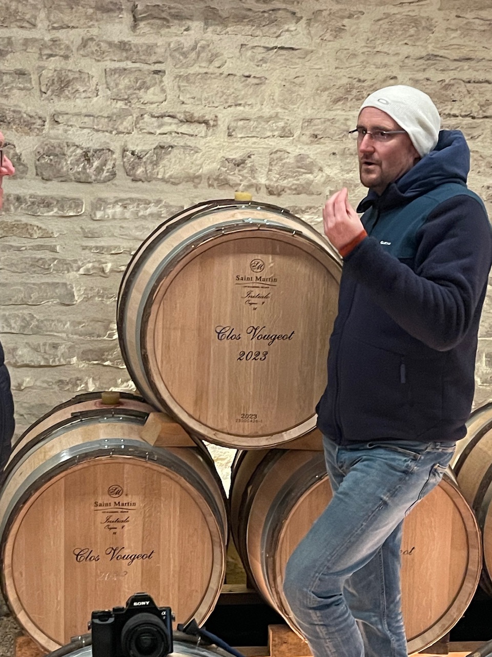 Visit to Domaine d'Eugénie Tasting the 2022s