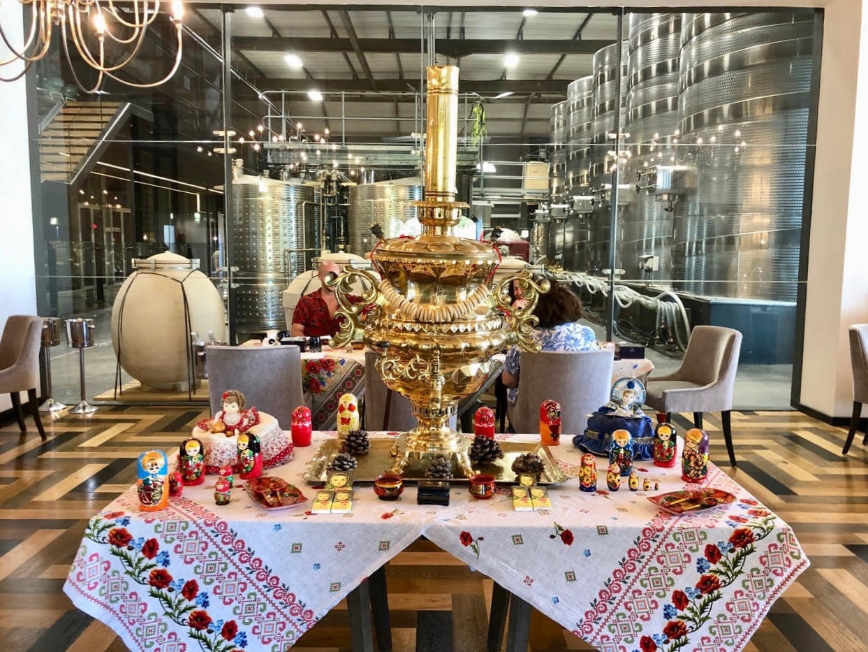 Russian Tea Ceremony at Hazendal, Stellenbosch winemag