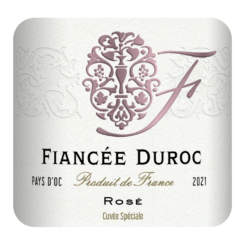 FIANCEE DUROC Rose de France Wine Plus Thailand