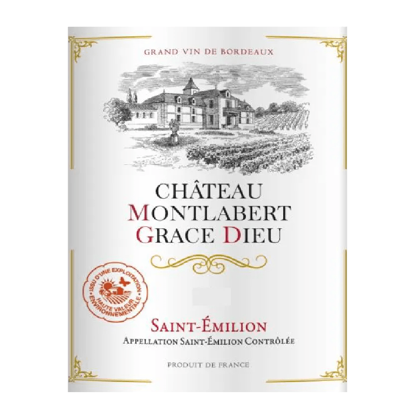CHÂTEAU MONTLABERT GRACE DIEU SaintEmilion