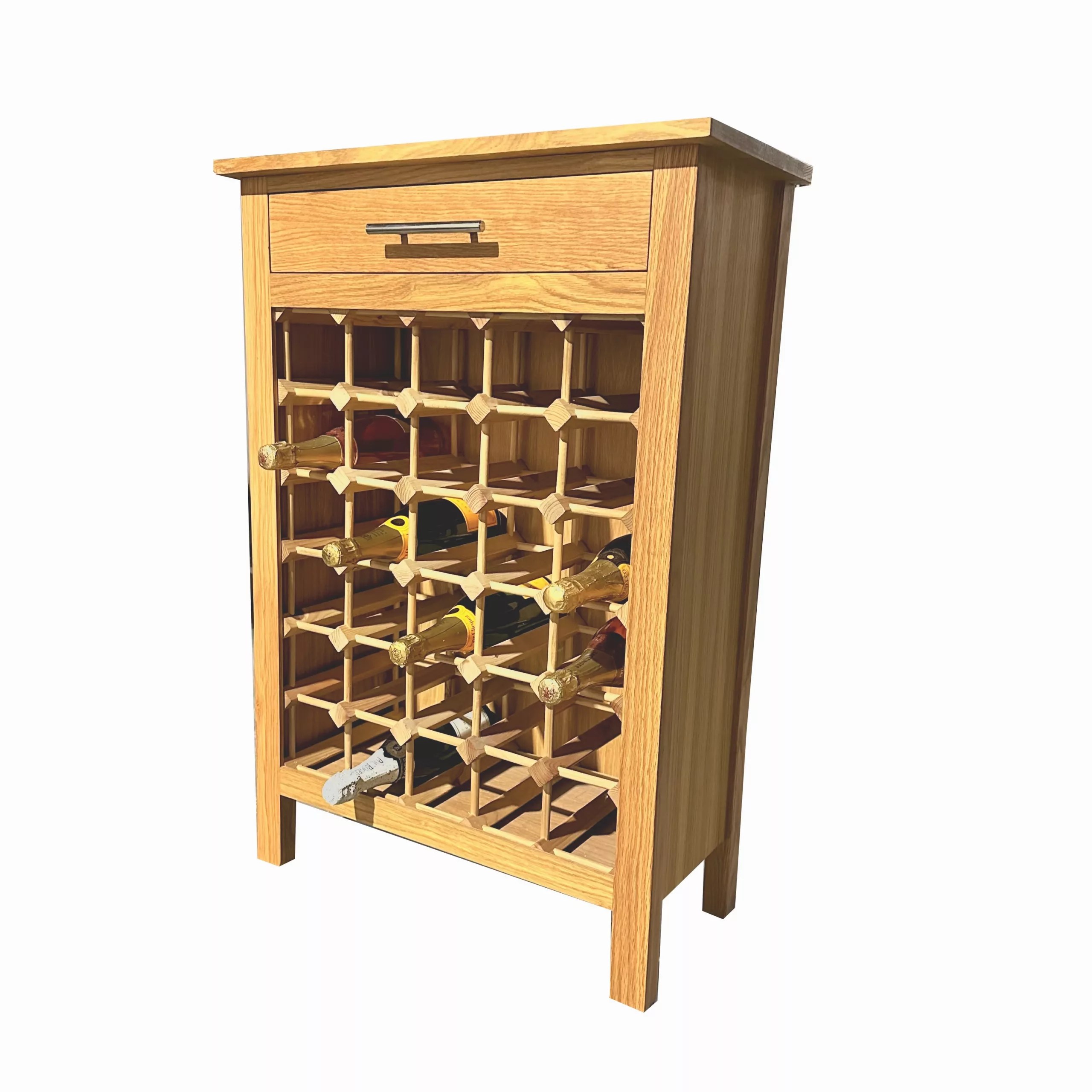 30 Bottle Champagne with Drawer Wine Racks UK