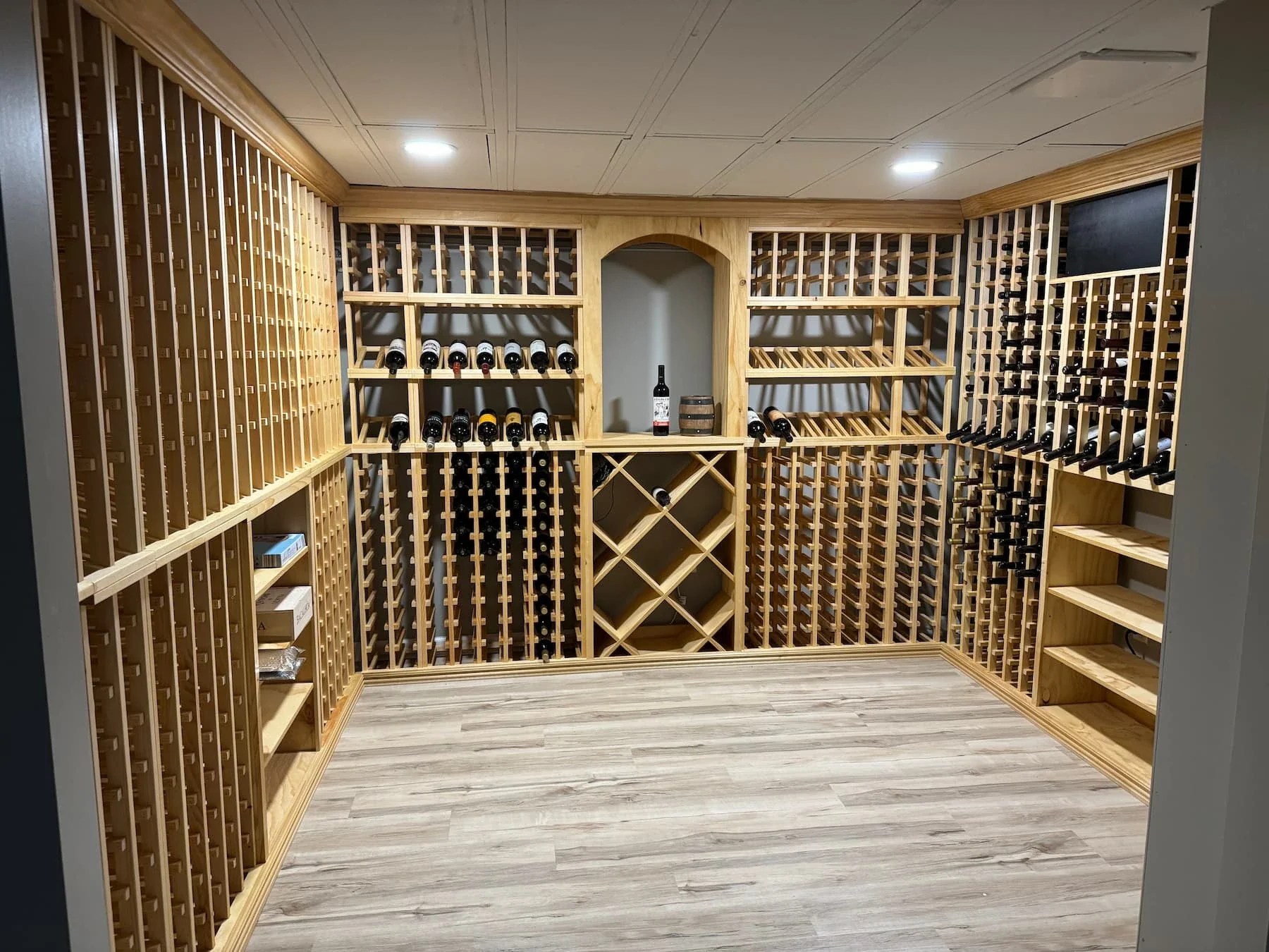 Pine Wine Rack Kits Affordable Wine Racks