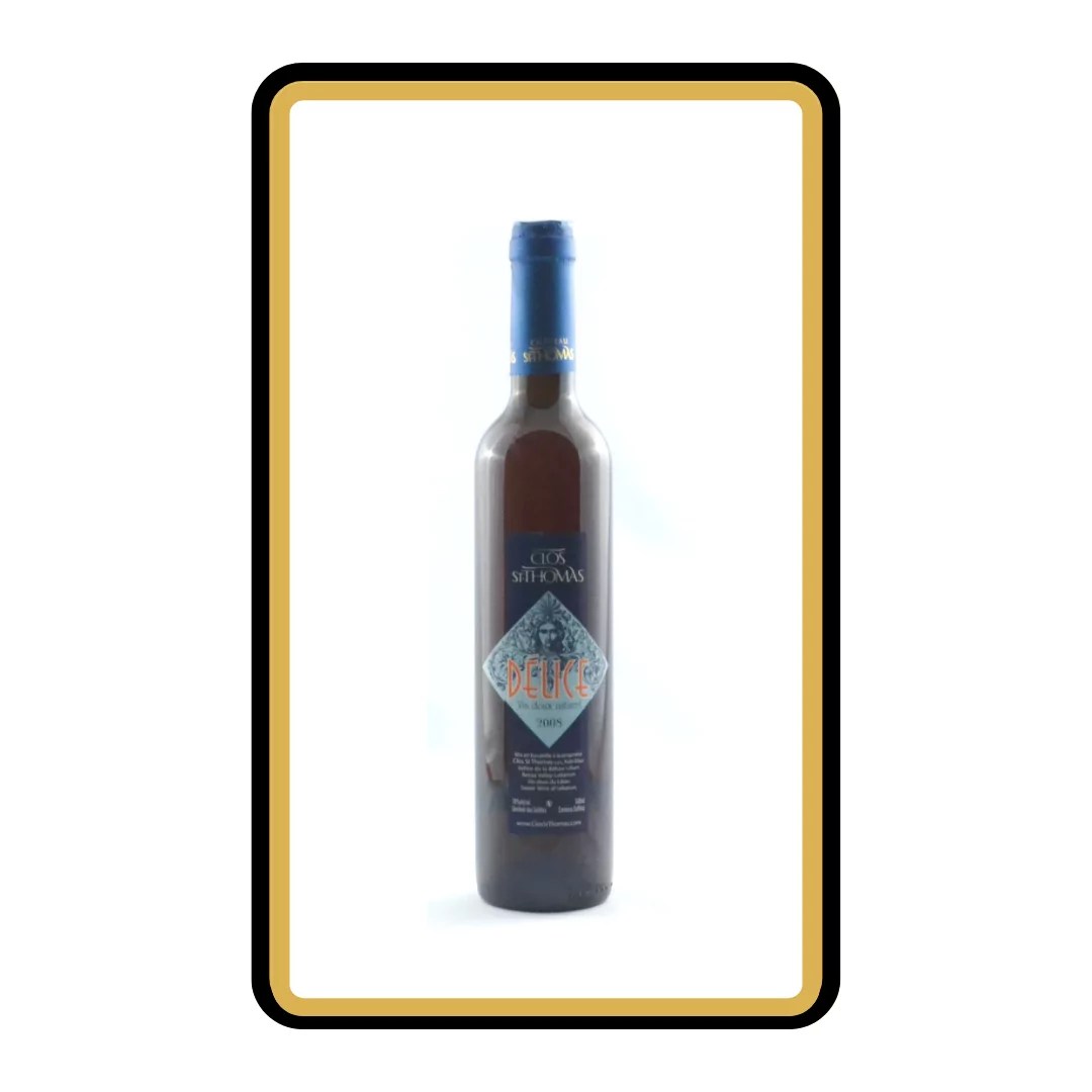 Château St Thomas Délice 2008 Wine route of Lebanon