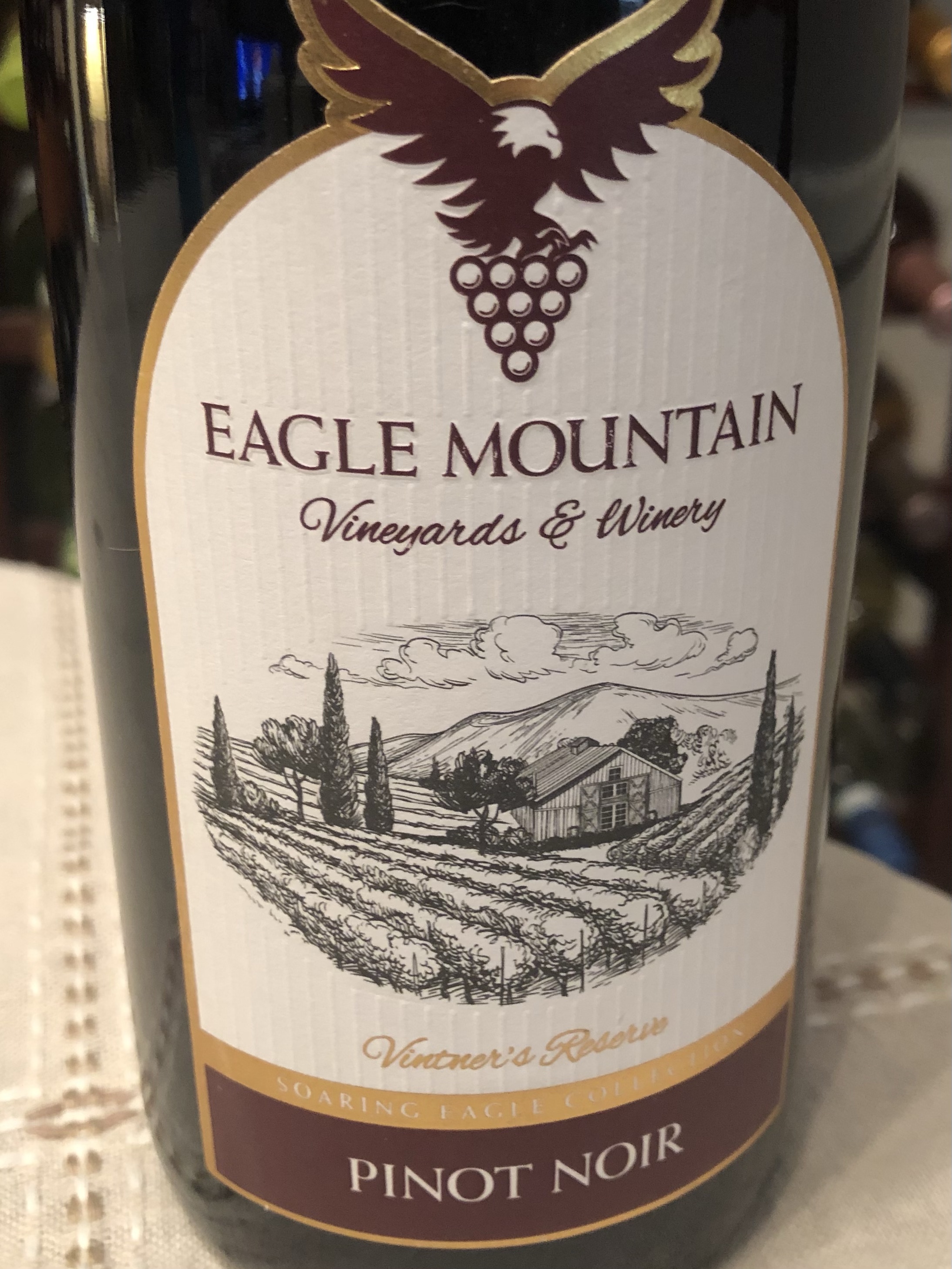 Pinot Noir Eagle Mountain Winery The Great JenNis Weekend Winery