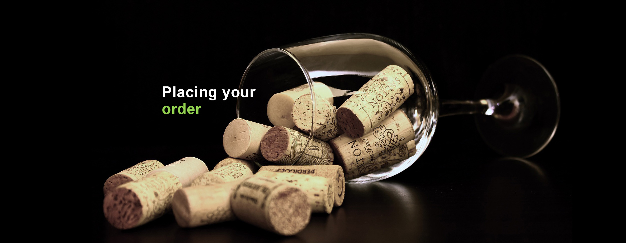 Placing an order Wines Direct