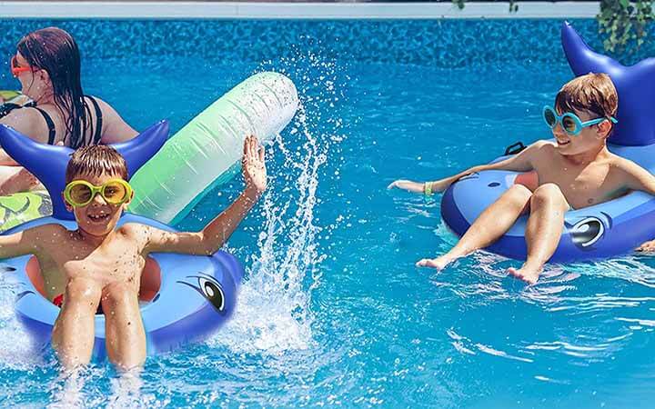 How to Blow Up a Pool Float - 7 Ways make it easy - Winflatable