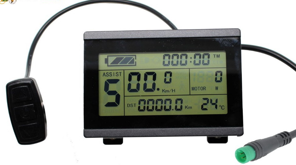 Electric bike LCD display KT-LCD3 - eBike display NEW - UK STOCK
