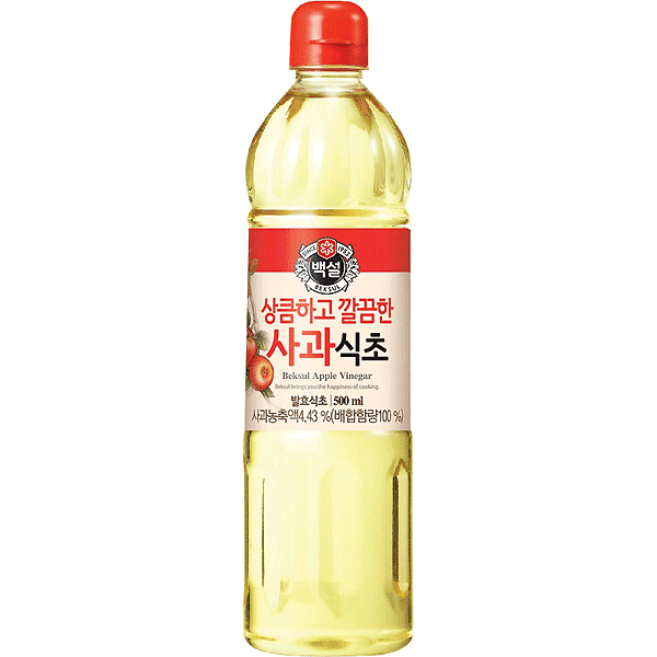 Korean Apple Vinegar Juice 500ml /12 WING & CO 云客亚超