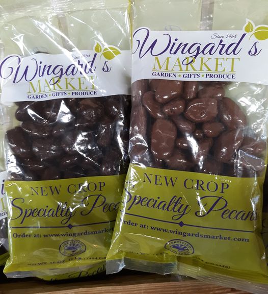 Pecans Milk Chocolate Wingard's Market