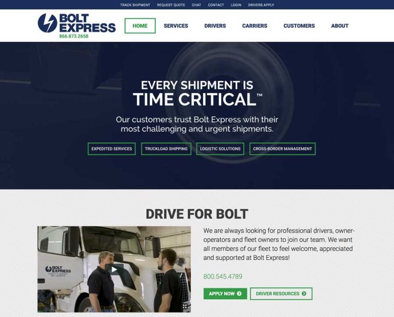 Bolt Express Winged Design