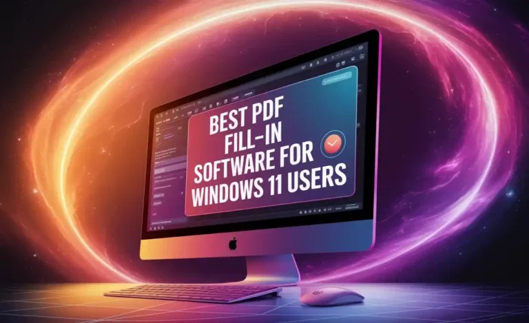Best Pdf Fill-In Software For Windows 11 Users