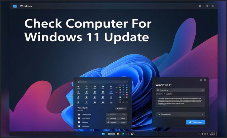 Check Computer For Windows 11 Update