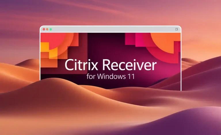 Citrix Receiver For Windows 11